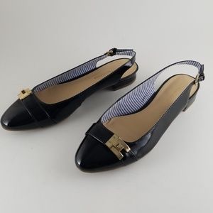 TOMMY HILFIGER Valori Slingback Flat Sandals New